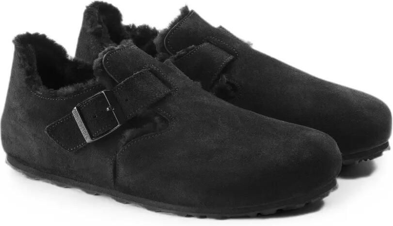Birkenstock London sneakers met lammy voering Zwart - Foto 2