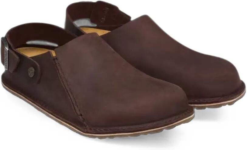 Birkenstock Lutry Premium wider strap oiled leather Beige