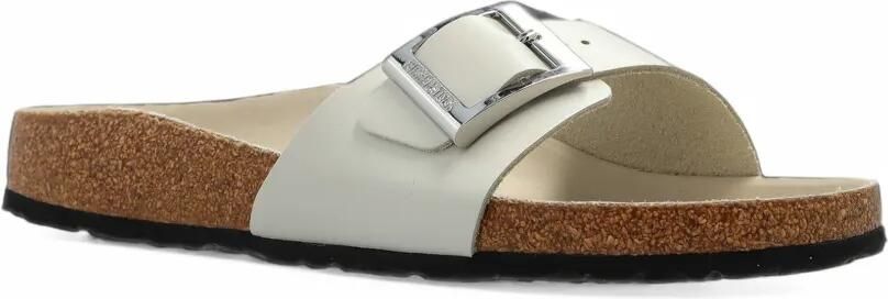 Birkenstock Madrid Droplet sandalen met gesp Beige - Foto 5