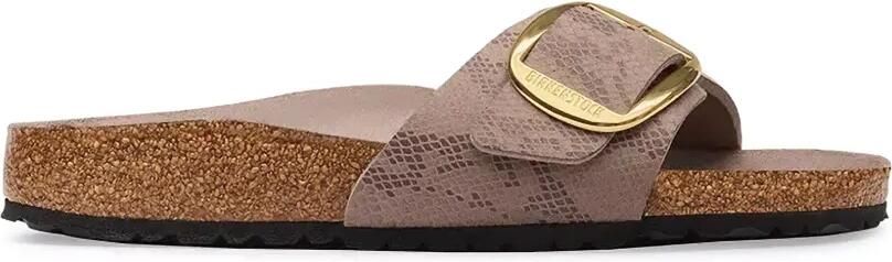 Birkenstock Madrid sandalen met gesp Grijs
