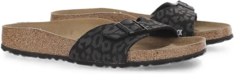 Birkenstock Madrid sandalen Zwart