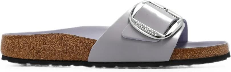 Birkenstock Madrid slippers met gesp Paars