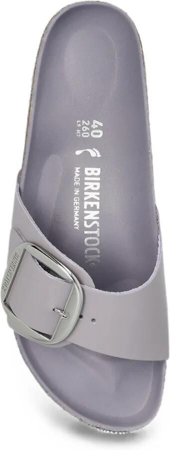 Birkenstock Madrid slippers met gesp Paars - Foto 3