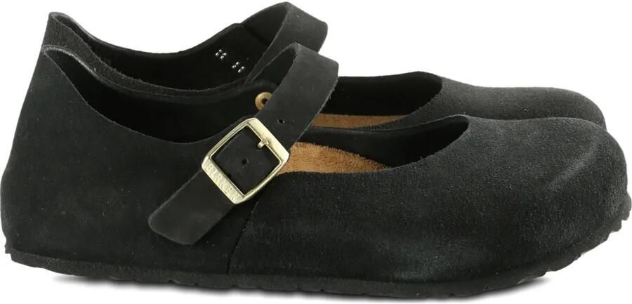 Birkenstock Mantova ballerina's Zwart