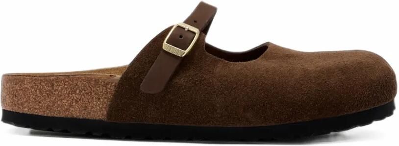 Birkenstock Maria II suede sandals Bruin