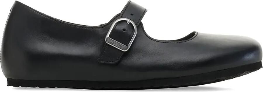 Birkenstock Mary Jane ballerina's met gesp Zwart