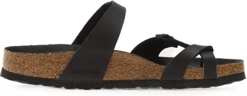 Birkenstock Mayari sandalen met gesp Zwart