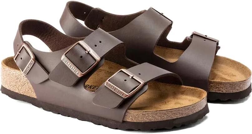 Birkenstock Milano sandalen met gespsluiting Bruin - Foto 5