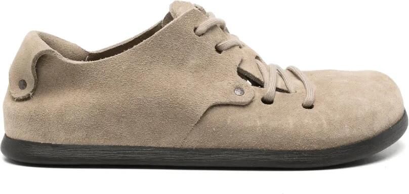 Birkenstock Montana klompen met veters Beige