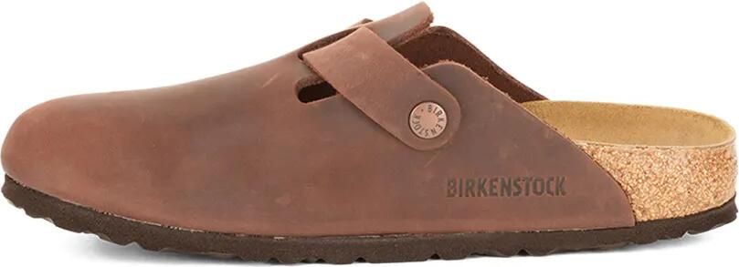 Birkenstock Muiltjes met gespbandje Bruin - Foto 5