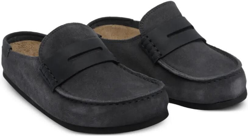 Birkenstock Naples gewikkelde muiltjes Grijs - Foto 4