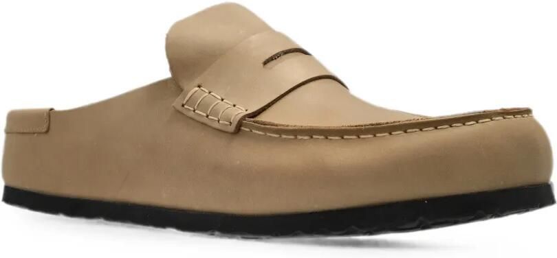 Birkenstock Naples leren loafers Beige - Foto 3