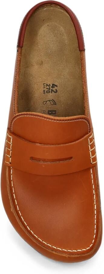 Birkenstock Naples muiltjes met dubbele stiksels Bruin - Foto 5