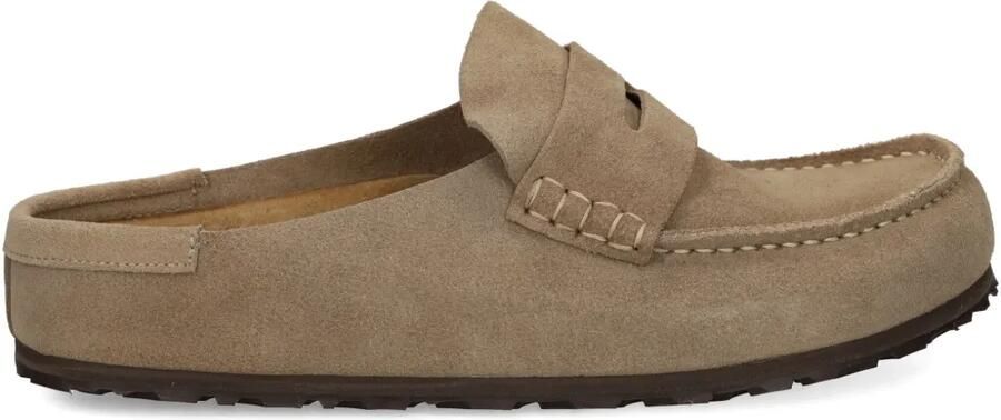 Birkenstock Naples penny loafers Beige