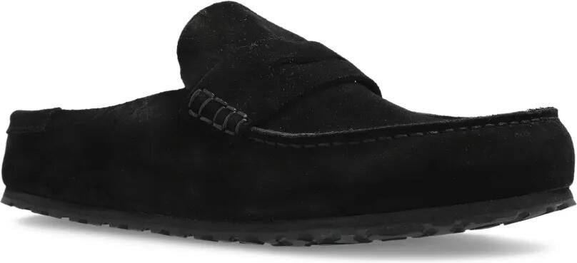 Birkenstock Naples suède muiltjes in loaferstijl Zwart - Foto 5