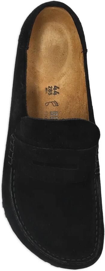 Birkenstock Naples suède muiltjes in loaferstijl Zwart - Foto 4