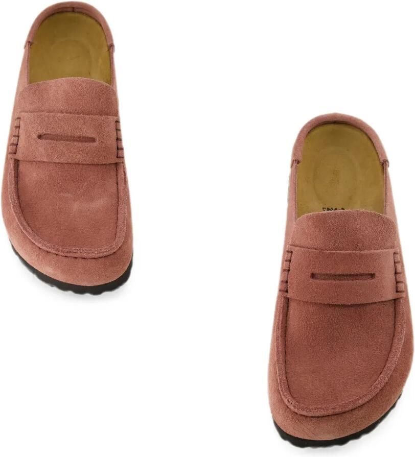 Birkenstock Naples suède sandalen Roze - Foto 2