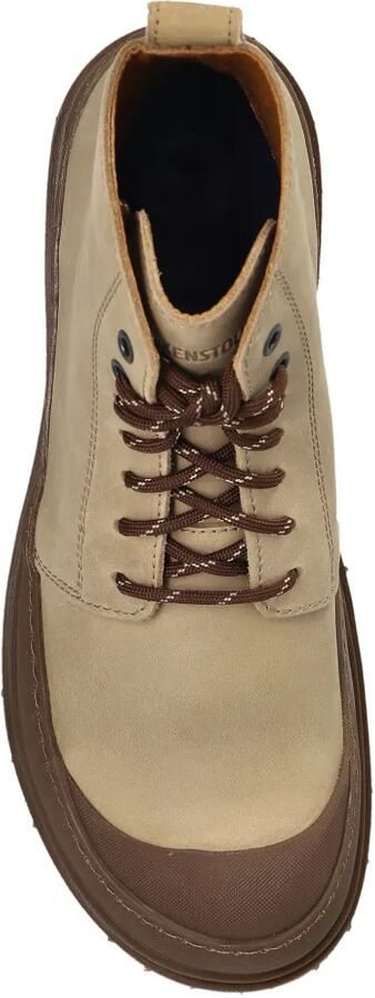 Birkenstock Prescott enkellaarzen met veters Beige - Foto 5