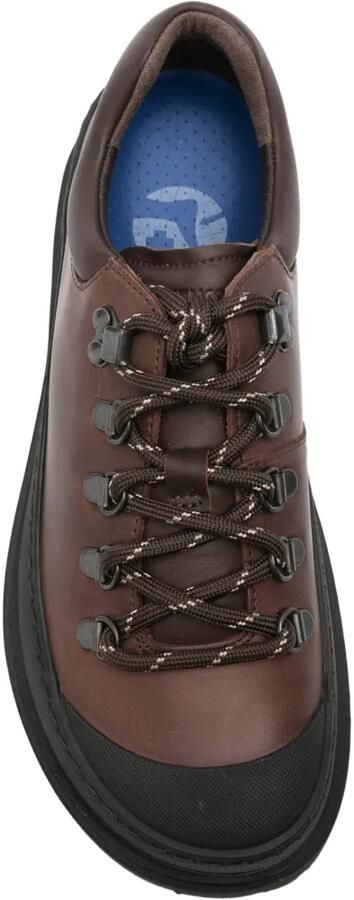 Birkenstock Prescott lace-up leather sneakers Bruin - Foto 4