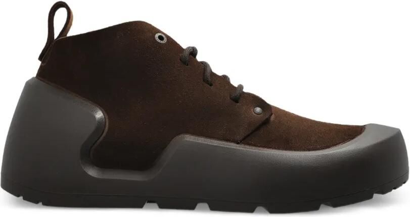 Birkenstock Reykjavik Mid suède sneakers Bruin