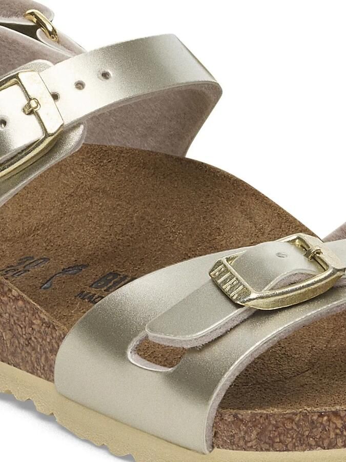 Birkenstock Rio sandalen met metallic-effect Goud - Foto 3