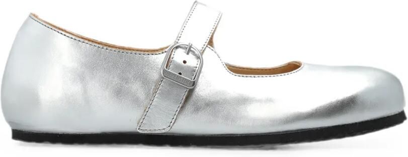 Birkenstock Santa Clarita ballerina's met gespsluiting Zilver