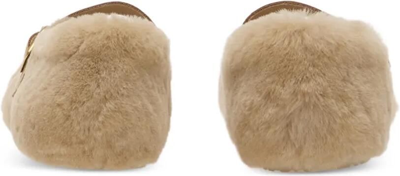 Birkenstock Santa Clarita shearling ballet flats Beige - Foto 2