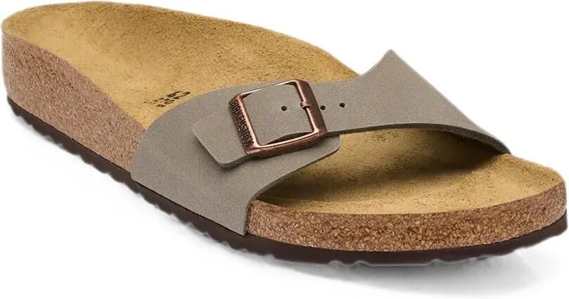 Birkenstock Slippers met gespdetails Grijs - Foto 3