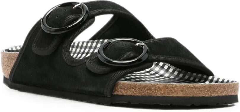 Birkenstock Slippers met gespdetails Zwart - Foto 3