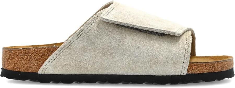 Birkenstock Solana VL suède sandalen Beige