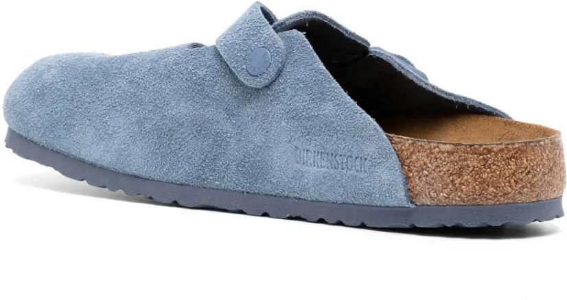 Birkenstock Suède slippers Blauw - Foto 2
