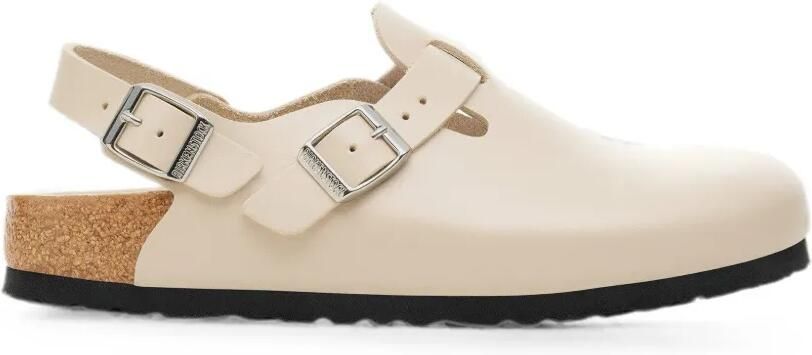 Birkenstock Tokio II leren klompen Beige