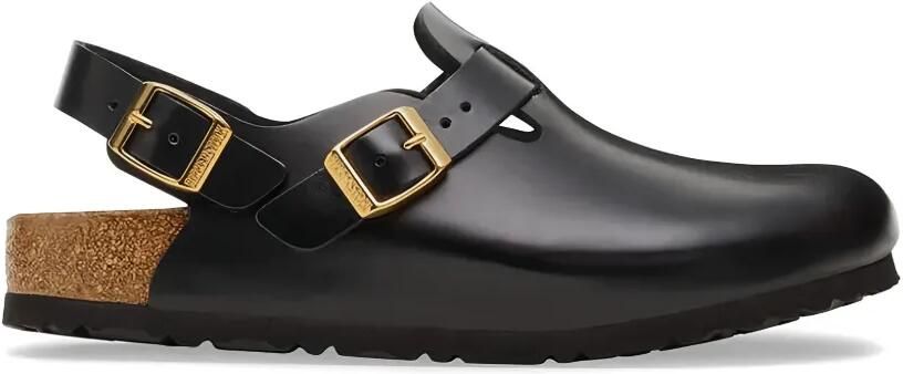 Birkenstock Tokio leren sneakers Zwart