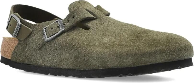 Birkenstock Tokio slingback muiltjes met gesp Groen - Foto 5