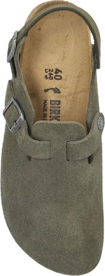 Birkenstock Tokio slingback muiltjes met gesp Groen - Foto 4