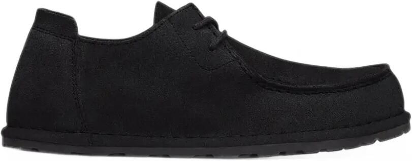 Birkenstock Utti Lace leather sneakers Zwart