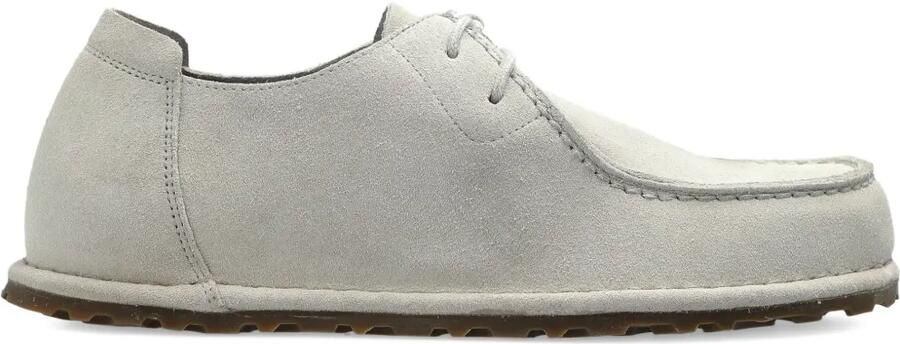 Birkenstock Utti leren derby veterschoenen Beige