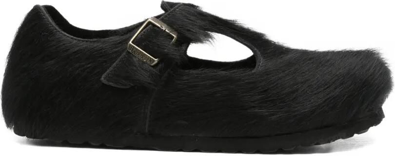 Birkenstock x Song For The Mute Paris "The Rebel" ballerina's Zwart