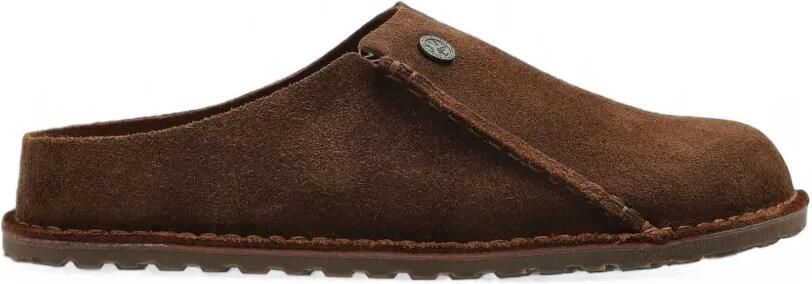 Birkenstock Zermatt Premium suède leren muiltjes Bruin