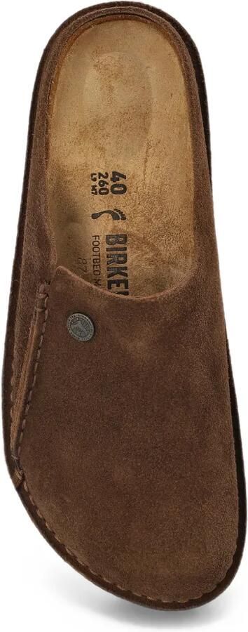 Birkenstock Zermatt Premium suède leren muiltjes Bruin - Foto 3