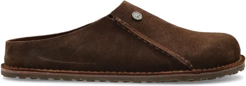 Birkenstock Zermatt Premium suède muiltjes Bruin
