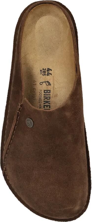 Birkenstock Zermatt Premium suède muiltjes Bruin - Foto 3
