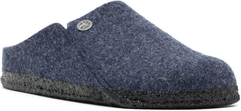 Birkenstock Zermatt vilten slippers Blauw - Foto 3