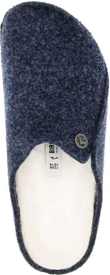 Birkenstock Zermatt vilten slippers Blauw - Foto 2
