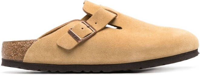 Birkenstock Boston klompen Beige