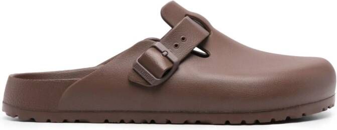 Birkenstock Boston Essentials klompen Bruin