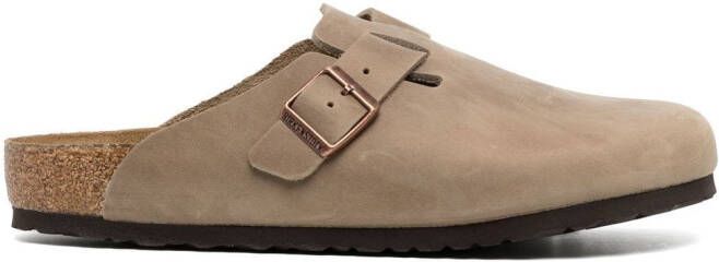 Birkenstock Boston Oiled klompen Bruin