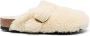 Birkenstock Boston muiltjes met plateauzool en gesp Beige - Thumbnail 1