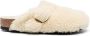 Birkenstock Boston slippers met plateauzool Beige - Thumbnail 1