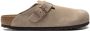 Birkenstock Boston suède sandalen Beige - Thumbnail 1